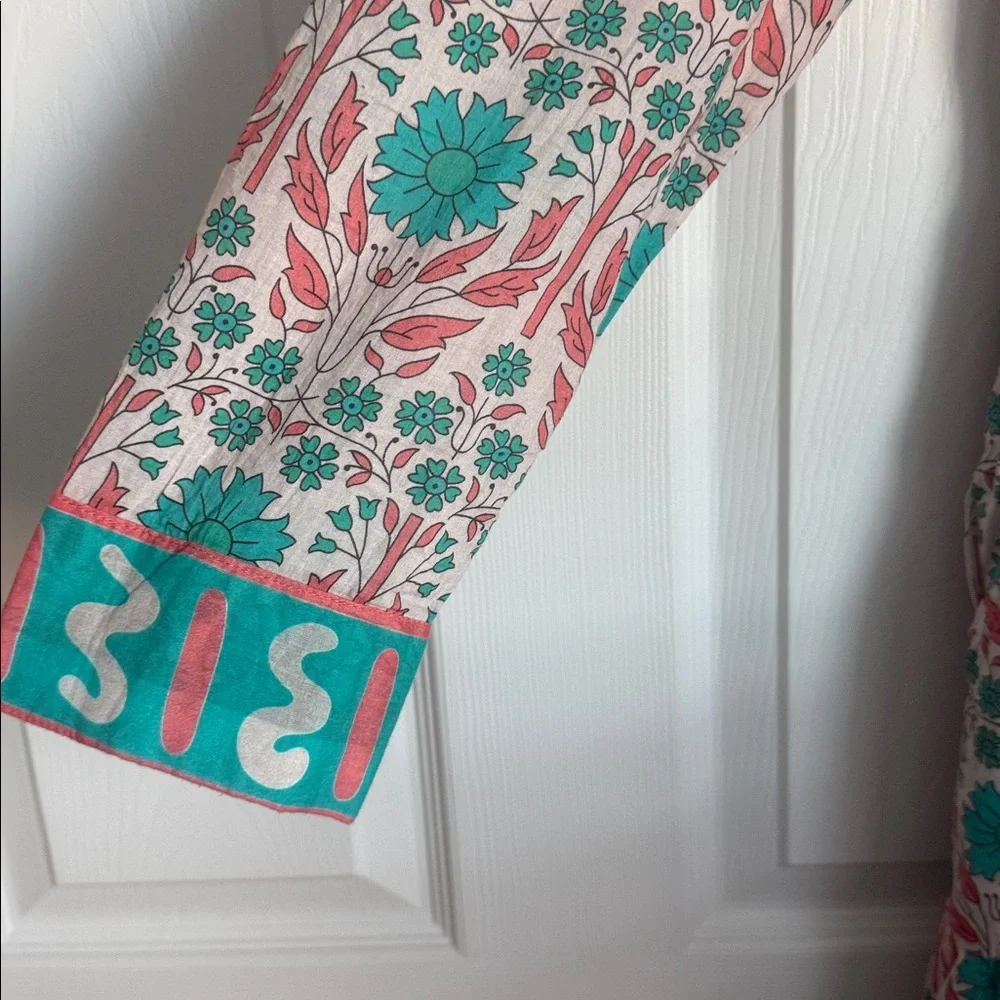 Marea By Liz Joy Flounce Shirt Dress Size S - Picture 4 of 12